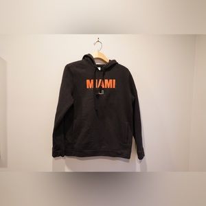 Adidas University of Miami black Hoodie